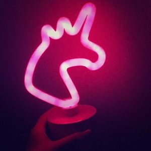 pink unicorn lights